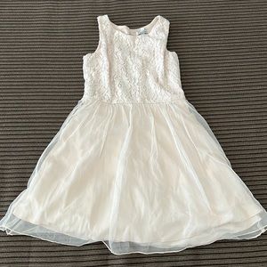 Light pink/cream homecoming dress size 5